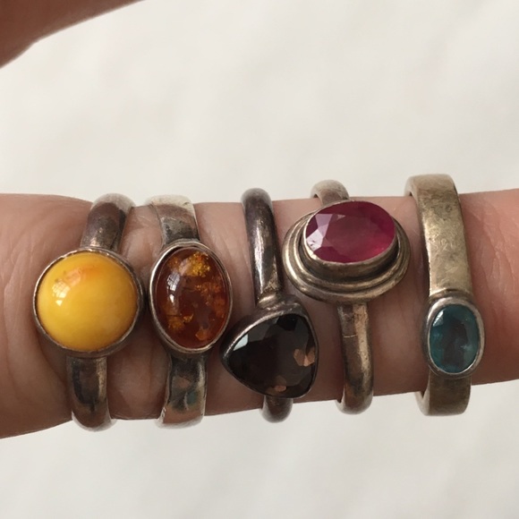 Jewelry - Stone Ring LOT ALL INCLUDED